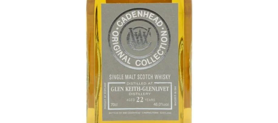 Review #419 - Cadenhead's Glen Keith 22 Year — Me, My Wife & Whisky